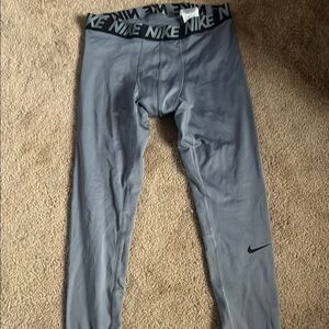 Nike Gray Compression tights